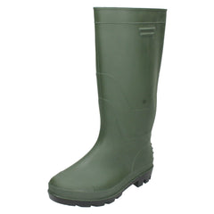 Ladies Spot On Flat Wellington Boot