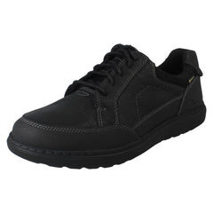 Mens Clarks Lace Up Gore-Tex Lined Smart Casual Shoes Maptsone Lo GTX