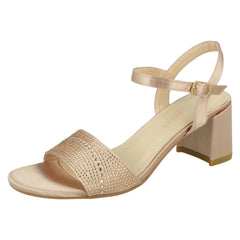 Ladies Savannah Mid Heel Sandals F12017
