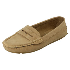 Ladies Spot On Lightweight Moccasins F3126