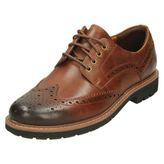 Mens Clarks Formal Brogues Batcombe Wing