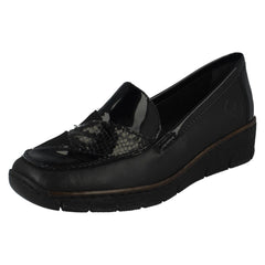 Ladies Rieker Slip On Shoes 53785