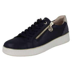 Ladies Remonte Everyday Casual Leather Trainers D2E00