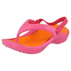 Childrens Unisex Crocs Toe Post Sandals Athens Strap