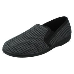 Mens Spot On Slip On Slippers Andrew