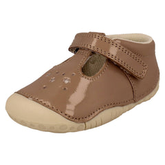 Girls Startrite Pre Walker T-Bar Shoes Tumble