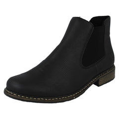 Ladies Rieker Casual Heeled Ankle Boots Z4994