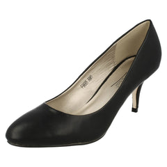 Ladies Anne Michelle Mid Heel Court Shoes