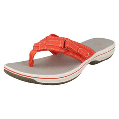 Ladies Clarks Toe Post Sandals Brinkley Sea