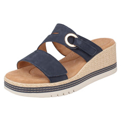 Ladies Clarks Wedge Heel Mule Sandals - Kidiki Cove