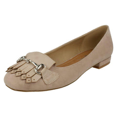 Ladies Anne Michelle Low Heel Slip On Ballerinas