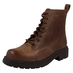 Ladies Clarks Chunky Sole Combat Style Boots Orinoco3 Style
