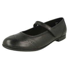Girls Angry Angels By Startrite Brogue Detailed School Shoes Impress
