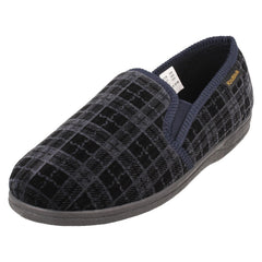 Mens Rosebank Twin Gusset Indoor Slippers Jack