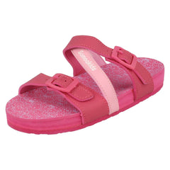 Girls Samoa Flat Buckle Mule Sandal