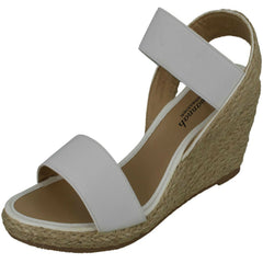 Ladies Savannah High Rope Wedge Sandals F10865