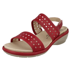Ladies Easy B Comfortable Strappy Sandals Crete