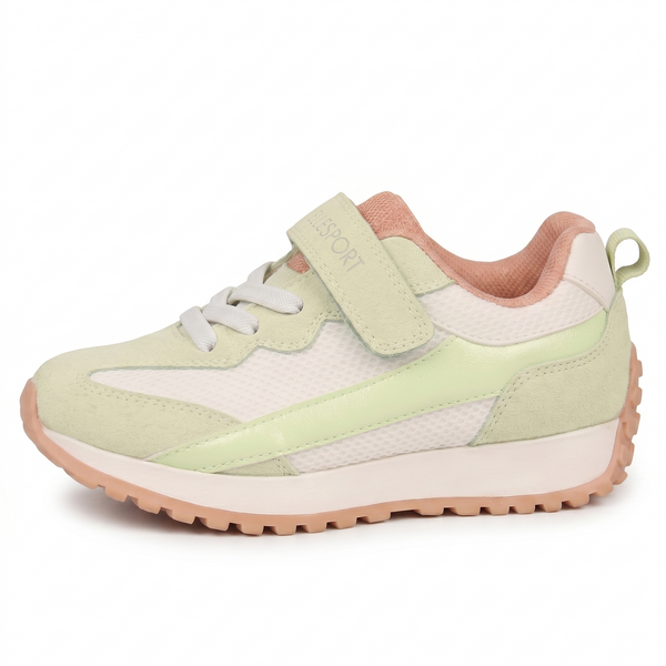 Girls Elle Sport Colourblock Mesh Trainers H2720
