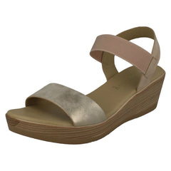 Ladies Savannah Mid Wedge Sandals