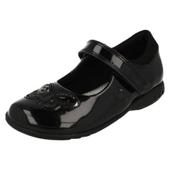 Girls Clarks Light Up School Shoes Trixi Rose