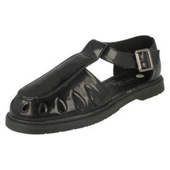 Girls Spot On Closed Toe Sandals