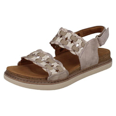 Ladies Clarks Woven Sandals Arwell Glide