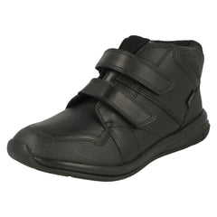 Boys Clarks Sports Inspired High Rise School Shoes Hula Spin GTX