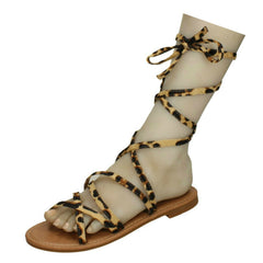 Ladies Savannah Strappy Flat Sandals F00361