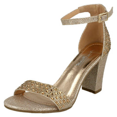 Ladies Anne Michelle Diamante Sandals