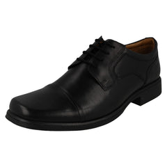Mens Clarks Formal Lace Up Shoes Huckley Cap