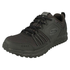 Mens Skechers Lace Up Walking Shoes - Escape Plan 51591