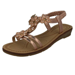 Ladies Savannah Strappy Slingback Sandals