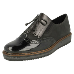 Ladies Rieker Loafer Inspired Shoes N0372