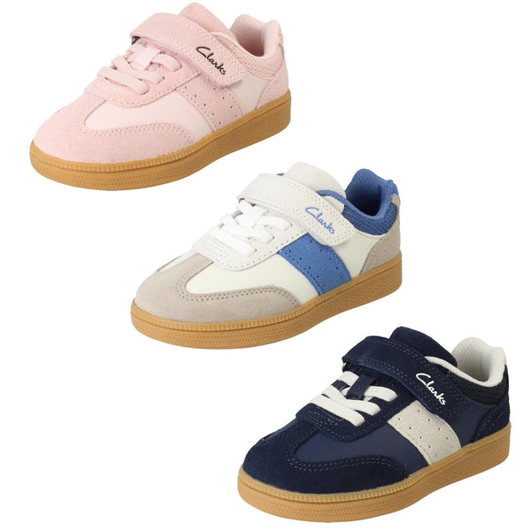 Childrens Clarks Unisex Trainers - Cypress Step