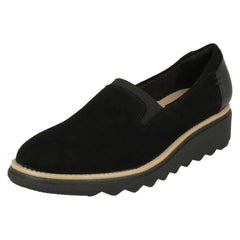 Ladies Clarks Slip On Smart Shoes Sharon Dolly