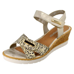Ladies Remonte Adjustable Casual Sandals R6266