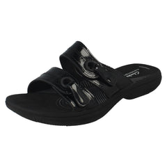Ladies Clarks Dual Strap Sandals Brinkley Maye