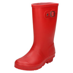 Childrens Spot On Buckle Detail Wellington Boots