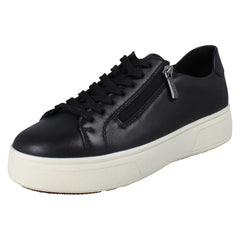 Womens Rieker Platform Lace Up Trainers With Side Zip M7701