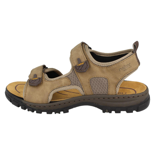 Mens Rieker Casual Adjustable Sandals 25055