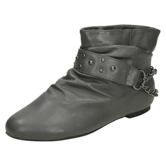 Girls Cutie Casual Ankle Boots H4056