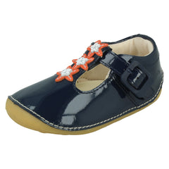 Girls Clarks Casual First Shoes Tiny Flower
