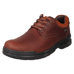 Mens Clarks Gore-Tex Weatherproof Lace Up Shoes Rockie WalkGtx