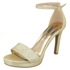 Ladies Anne Michelle High Heel Sandals F10984