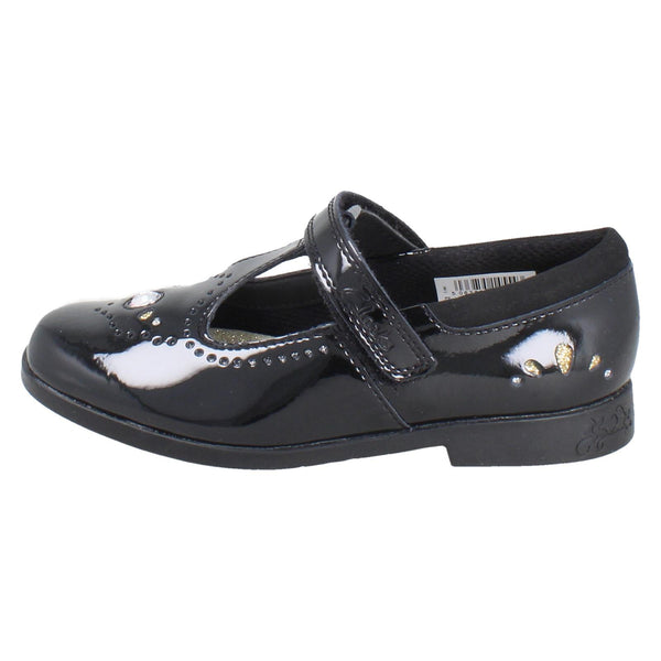 Girls Clarks School Shoes Lock Wish K