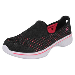 Girls Skechers Flats With Mesh Detail Go Walk 4 Kindle 81118