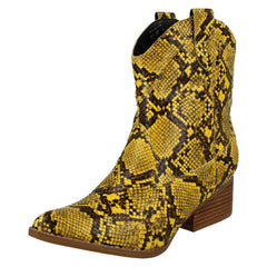 Ladies Spot On Ankle Boots F51018