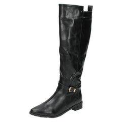 Ladies Spot On Knee High Winter Boots