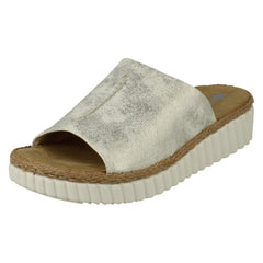 Ladies Riekers Extra Wide Sliders Sandals 69288