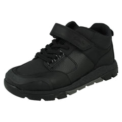 Boys Clarks PlayPrints 'Rex' Ankle Boots Steggy 2 Glow